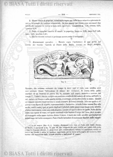 Indice topografico (1891) - Frontespizio