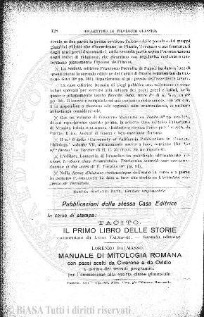 n. 28 (1910) - Frontespizio