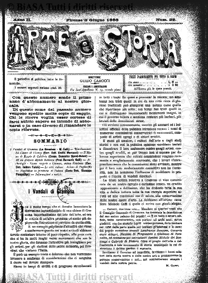 n. 31 (1878) - Frontespizio