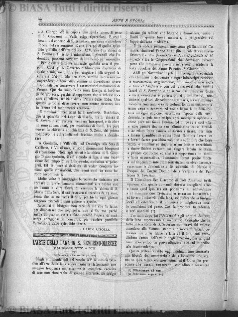 n. 30 (1888) - Pagina: 233 e sommario