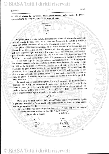 Indice epigrafico pel decennio 1876-85 (1886) - Frontespizio