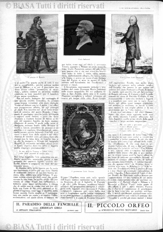 Indice topografico (1896) - Frontespizio