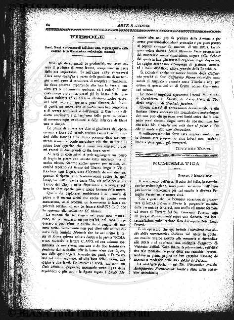 s. 3, n. 21 (1904) - Pagina: 137 e sommario