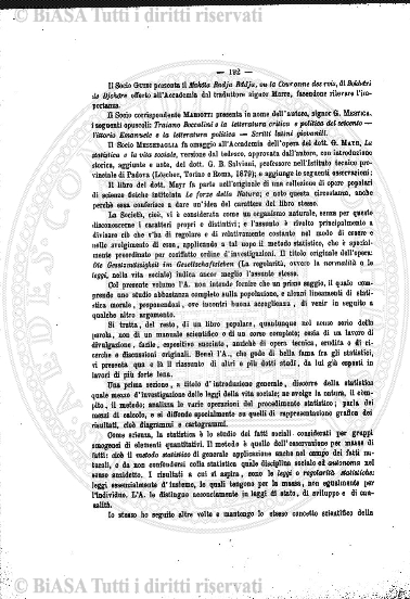 n. 22 (1874-1875) - Sommario: p. 169