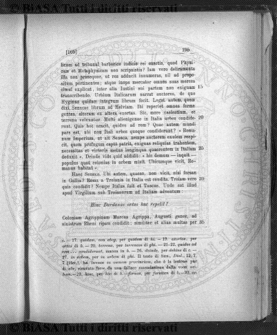 Indice topografico (1892) - Frontespizio