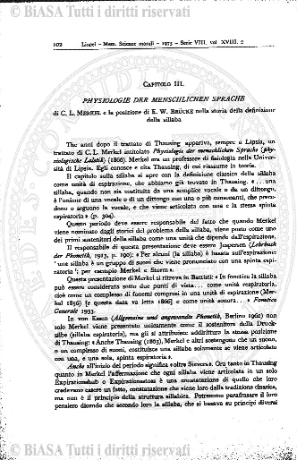 n. 1 (1904) - Frontespizio