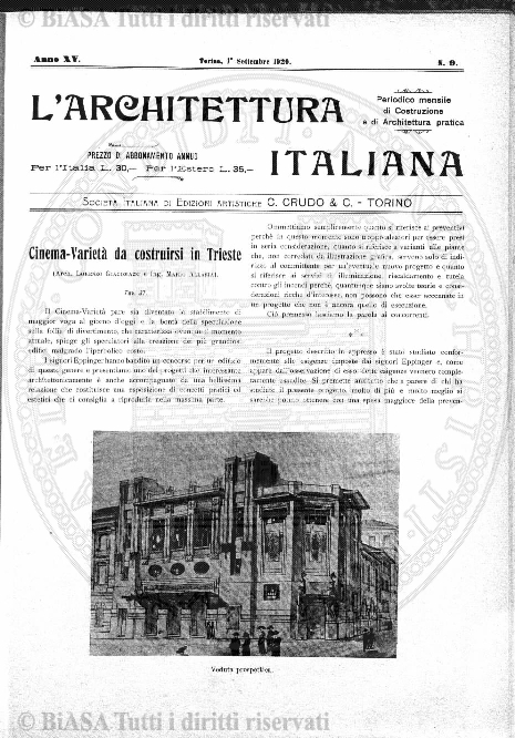 n. 10-11-12 (1930) - Copertina: 1