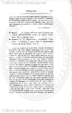 n. 47 (1908) - Frontespizio
