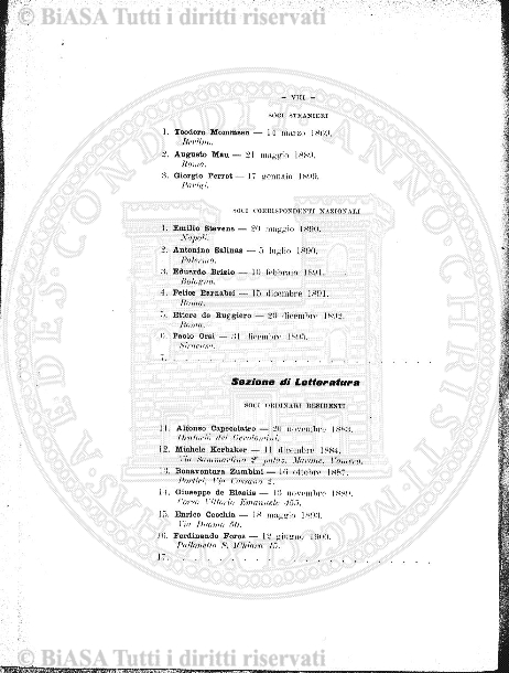 n. 1-4, supplemento (1920) - Frontespizio