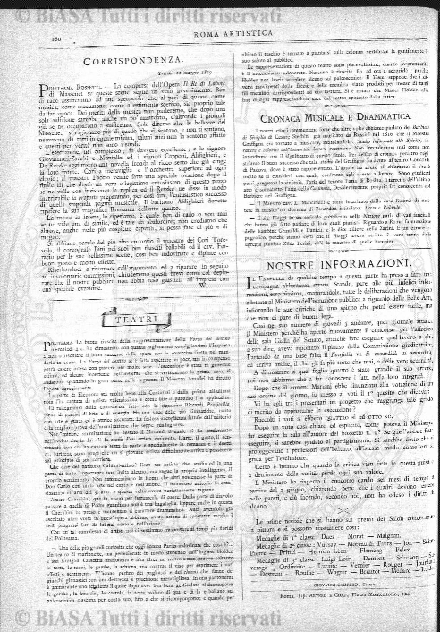 n. 7 (1901) - Copertina: 1 e sommario
