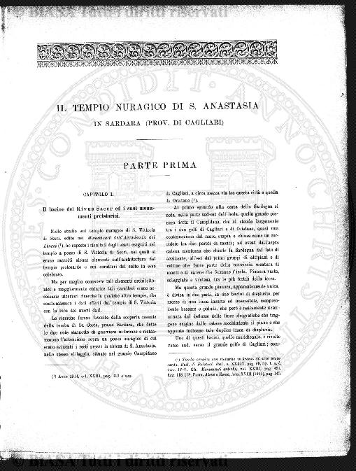 n. 1-4, supplemento (1918) - Frontespizio