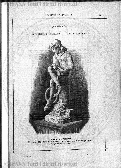 n. 43 (1890-1891) - Pagina: CV