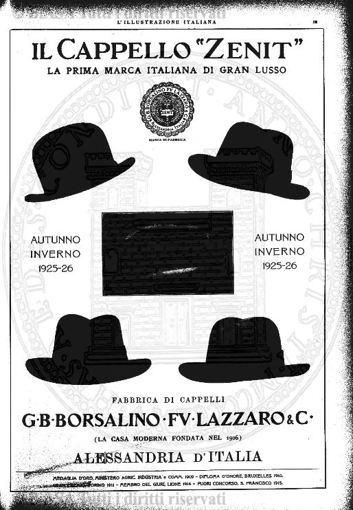 Indice topografico (1891) - Frontespizio