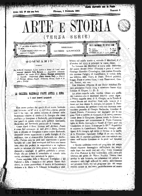 n. 6 (1885) - Pagina: 41 e sommario