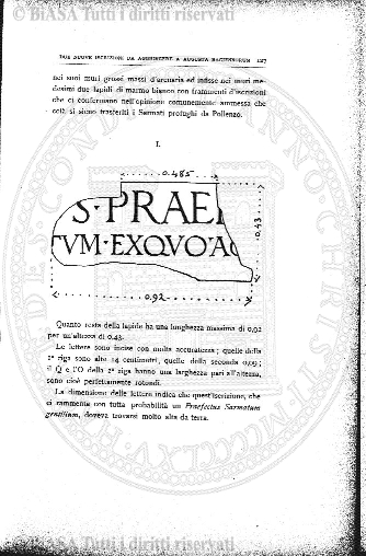 n. 1 (1904) - Frontespizio