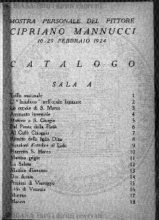 n. 18 (1927) - Frontespizio