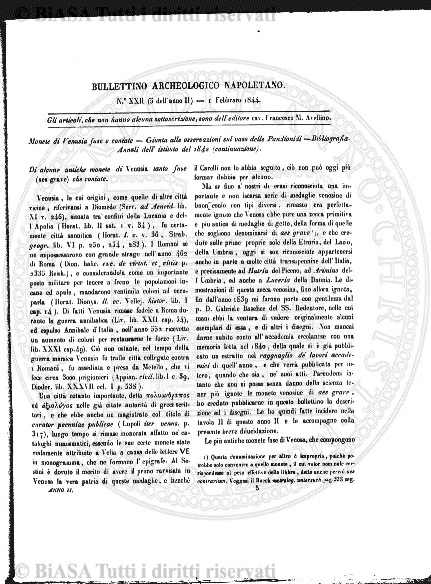 n. 21 (1909) - Frontespizio