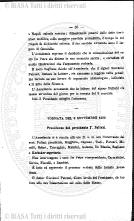 n. 1 (1885) - Frontespizio