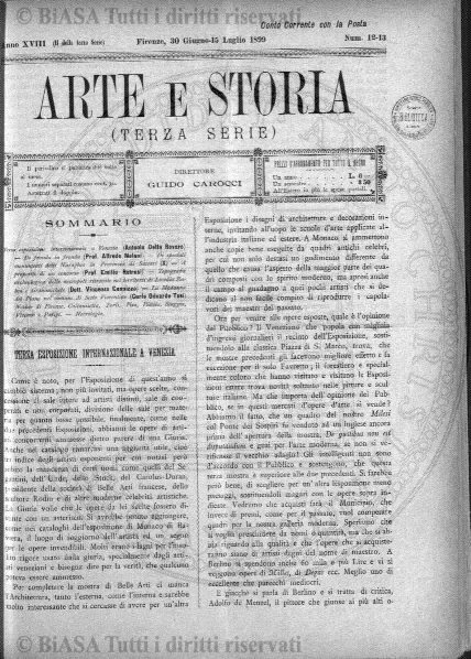 s. 5, n. 9 (1888) - Sommario: p. 129