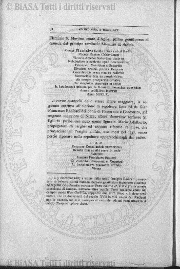 s. 5, n. 5 (1889) - Sommario: p. 65