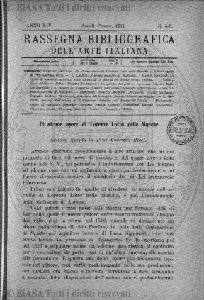 n. 7-8 (1905) - Copertina: 1 e sommario