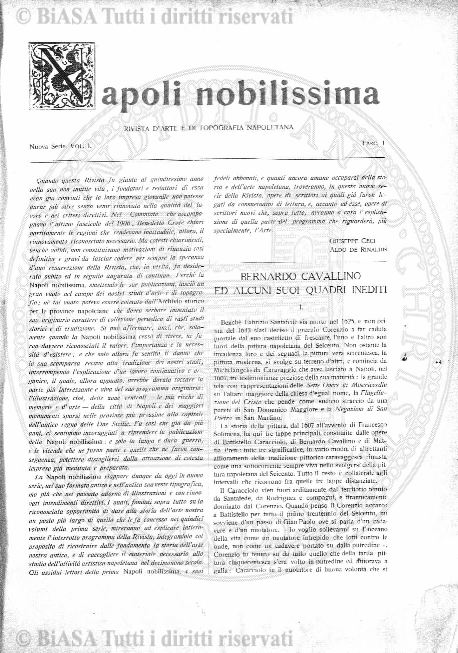 n. 1 (1907) - Frontespizio