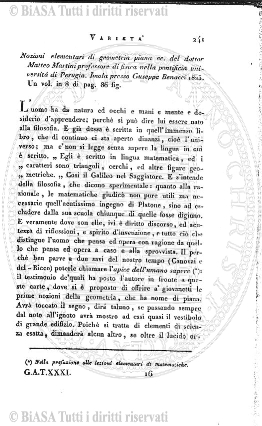 s. 2, v. 2, n. 11 (1876) - Sommario: p. 161