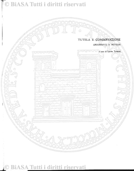 n. 1 (1908-1909) - Frontespizio
