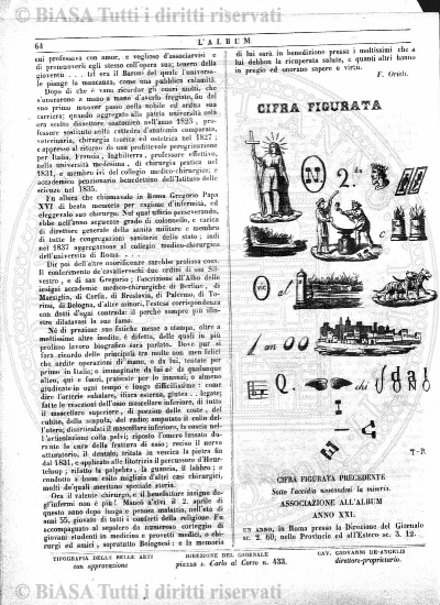 indici (1950) - Frontespizio