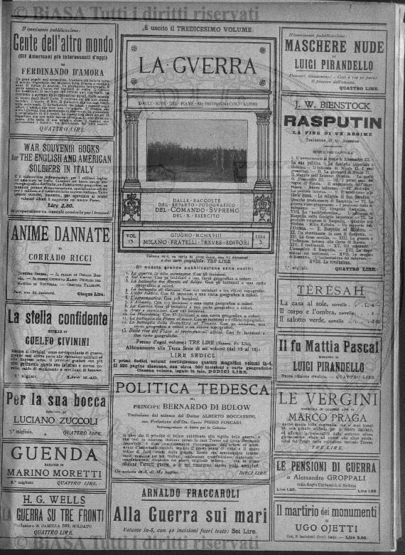 v. 4, n. 9 (1870) - Sommario: p. 129