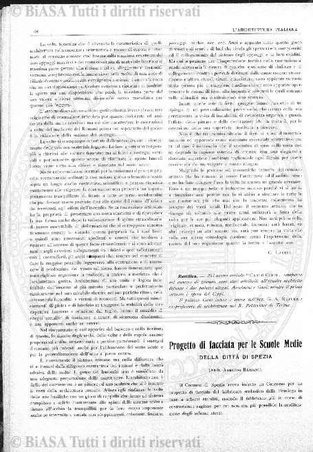 n. 25 (1906) - Frontespizio