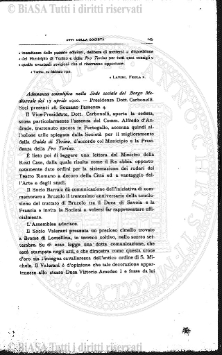 s. 4, n. 7 (1885) - Sommario: p. 97