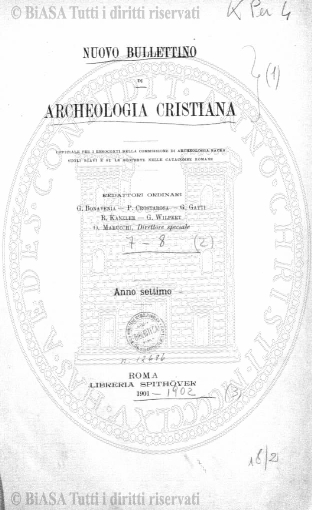 n. 6 (1913) - Frontespizio
