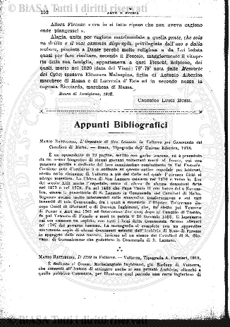 n. 23 (1909) - Frontespizio