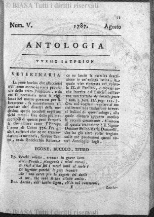 s. 2, v. 1, n. 5 (1875) - Sommario: p. 65