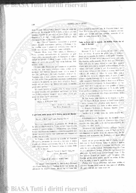 v. 1, n. 13 (1867) - Sommario: p. 193