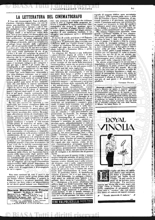 n. 1 (1921) - Copertina: 1