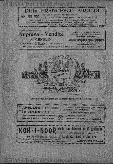 n. 8 (1923) - Copertina: 1 e sommario